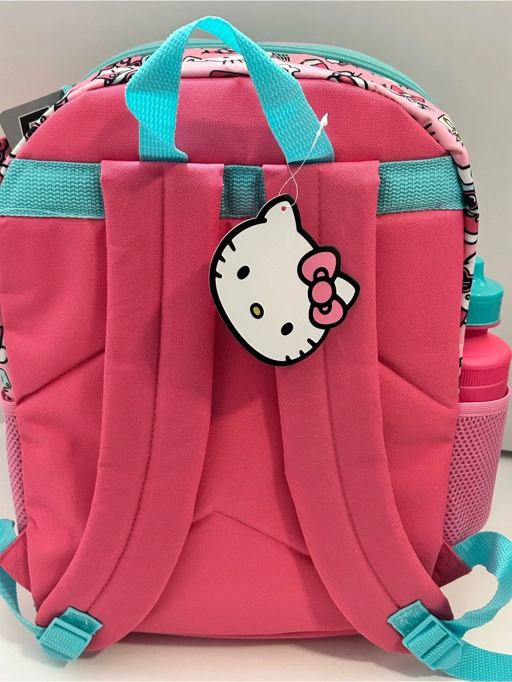 Hello Kitty Kids Backpack & Lunch Bag water bottle 5 Piece Set - NWT